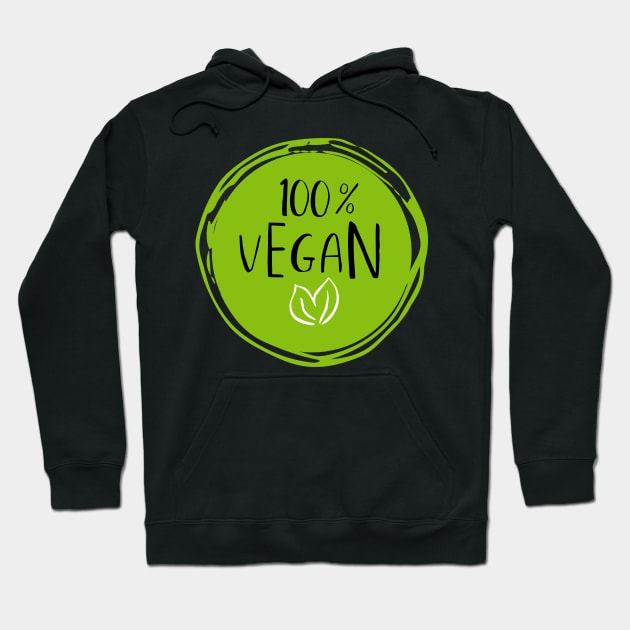 100% Vegan | Plant Based Diet Hoodie by gronly